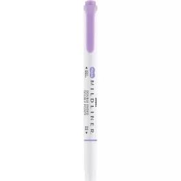   Szövegkiemelő 1,0/3,5 mm, kétvégű Zebra Mildliner Cool & Refined lila