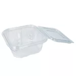Salátás tál egybefedeles PET 375 ml 100 db/csomag