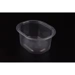 Oktogon tálka alj/kocsonyástál műanyag 375 ml 100 db/csomag