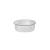Elviteles doboz alj, kerek, Hagner/Imbisz 150 ml 50 db/csomag, natúr