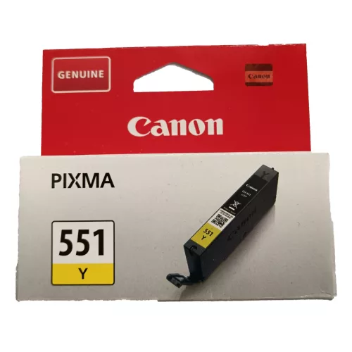 Canon CLI-551 yellow LEÉRTÉKELT tintapatron