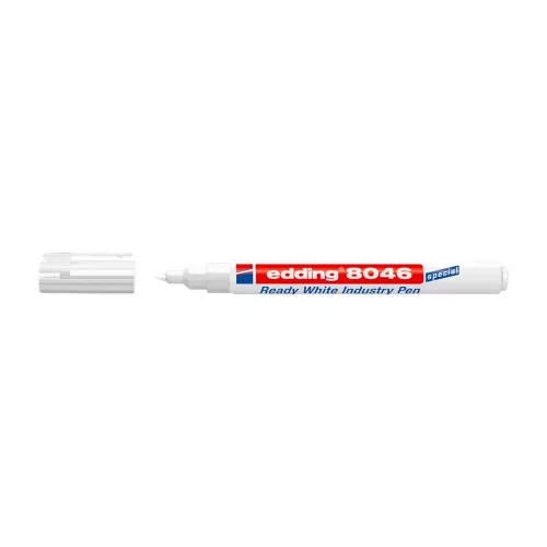 Alkoholos marker 1-3mm, kerek 8046 Edding fehér
