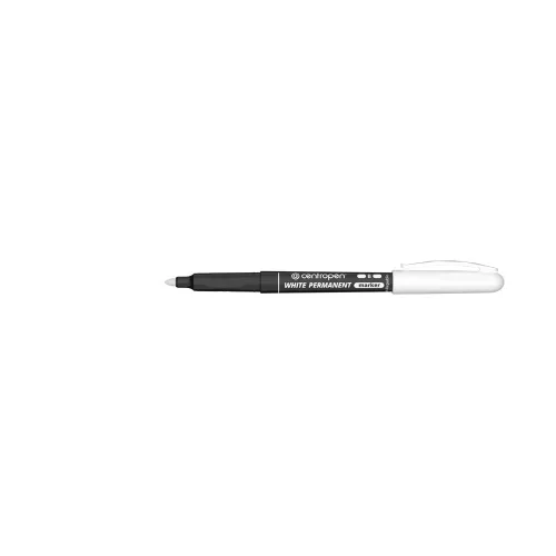 Rostirón, filctoll vízbázisú 1-2,5mm, kerek hegyű Centropen 2687 fehér