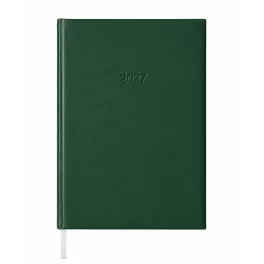   Határidőnapló agenda Standard B/5, heti fehér lapokkal zöld Bluering® 2027.
