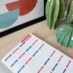Határidőnapló agenda Standard B/5, napi fehér lapokkal zöld Bluering® 2027.