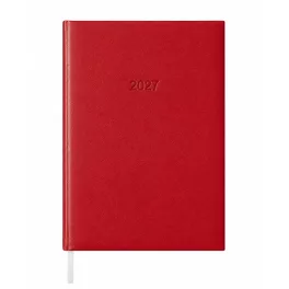   Határidőnapló agenda Standard B/5, napi fehér lapokkal bordó Bluering® 2027.