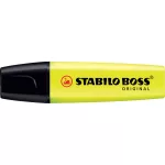 Szövegkiemelő 2-5mm, vágott hegyű, STABILO Boss original sárga