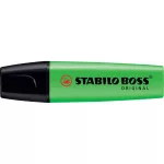 Szövegkiemelő 2-5mm, vágott hegyű, STABILO Boss original zöld