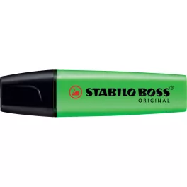   Szövegkiemelő 2-5mm, vágott hegyű, STABILO Boss original zöld