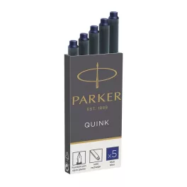   Töltőtoll tintapatron, 5 patron/doboz 1950384 Parker Royal kék