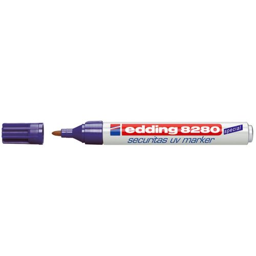 Biztonsági marker UV 1,5-3mm, kerek Edding 8280 ultraviola