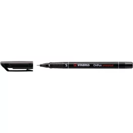 Alkoholos marker 0,4mm, STABILO OHPen S fekete