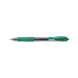 Zseléstoll 0,7mm, nyomógombos Pilot G-2, írásszín zöld