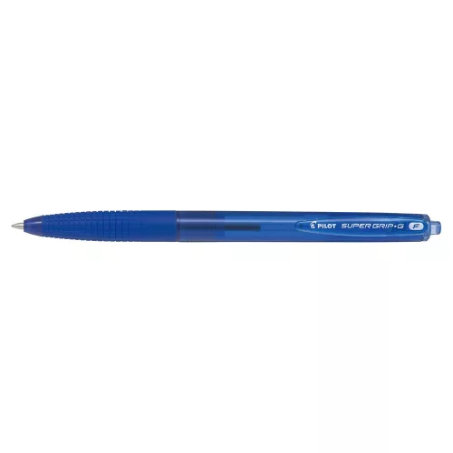 Golyóstoll 0,7 nyomógombos F Super Grip G Pilot, írásszín kék