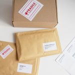 Etikett címke, 70x36mm, 100 lap, 24 címke/lap Bluering®