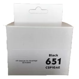 HP 651 fekete (C2P10AE) ALFA utángyártott tintapatron