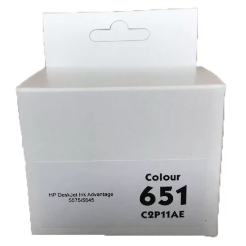 HP 651 színes (C2P11AE) ALFA utángyártott tintapatron