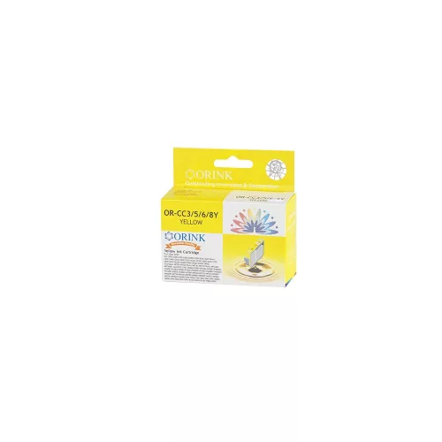 Canon BCI3/BCI5/BCI6/BCI8 tintapatron yellow ORINK