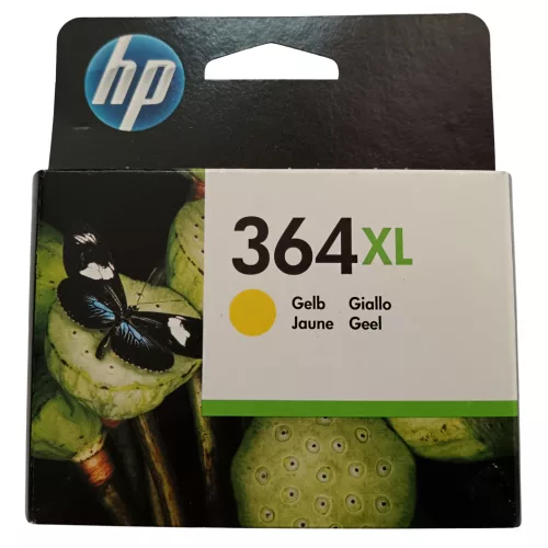 HP 364XL Yellow CB325EE LEÉRTÉKELT tintapatron