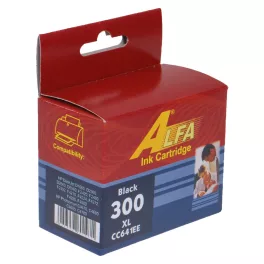HP 300XL fekete (CC641) ALFA utángyártott tintapatron