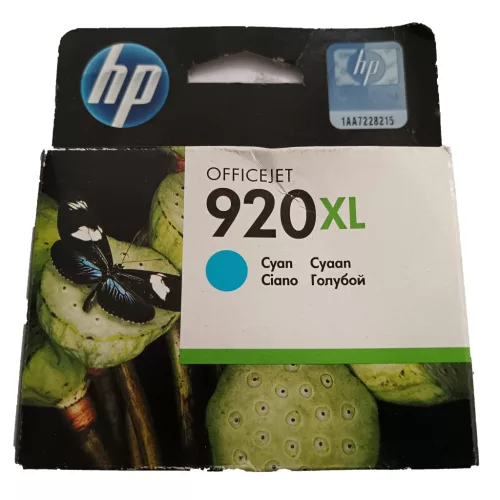 HP 920XL  Cyan CD972AE LEÉRTÉKELT tintapatron