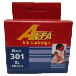 HP 301XL fekete (CH563) ALFA utángyártott tintapatron