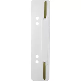   Gyorsfűző szerkezet, lefűzőlapocska, PP Durable 25 db/csomag, fehér