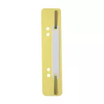 Gyorsfűző szerkezet, lefűzőlapocska, PP Durable 25 db/csomag, sárga