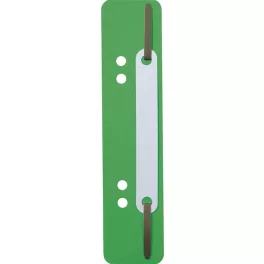   Gyorsfűző szerkezet, lefűzőlapocska, PP Durable 25 db/csomag, zöld