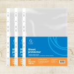 Genotherm lefűzhető, A4, 120 micron víztiszta Bluering® 25 db/csomag,