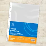 Genotherm lefűzhető, A4, 40 micron narancsos Bluering® 100 db/csomag