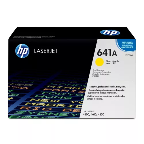 Hp C9722A toner yellow ORIGINAL (641A)