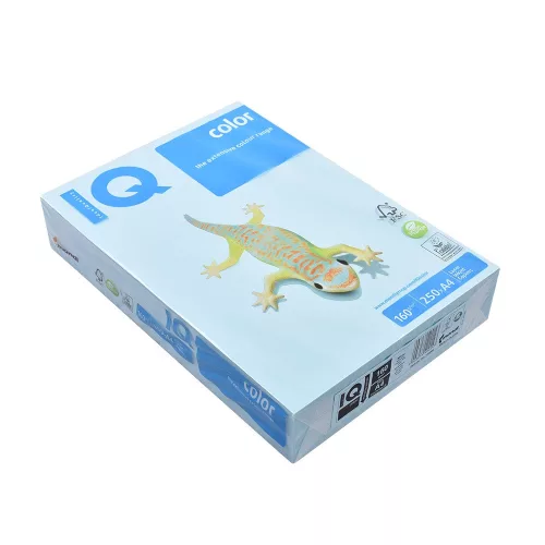 Másolópapír, színes, A4, 160g. IQ Color MB30 250ív/csomag, pasztell középkék