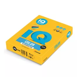   Másolópapír, színes, A4, 80g. IQ SY40 500ív/csomag, intenzív napsárga