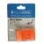 Jelölőcímke 25x45mm, 50lap, műanyag Bluering® narancs