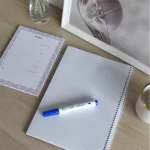 Alkoholos marker 3mm, kerek végű Bluering® kék