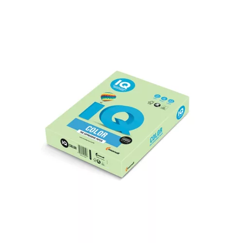 Másolópapír, színes, A4, 160g. IQ Color MG28 250ív/csomag, pasztell almazöld