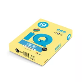   Másolópapír, színes, A4, 160g. IQ Color YE23 250ív/csomag, pasztell sárga
