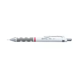 Nyomósirón 0,7mm, fehér test, Rotring Tikky