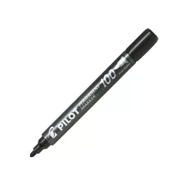 Alkoholos marker 1mm, kerek hegyű, Pilot 100 fekete