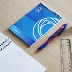 Jegyzettömb spirálozott, A6, 60lap, Bluering® vonalas