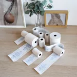 Hőpapír 57 mm széles, 13fm hosszú, cséve 12mm, 10 tekercs/csomag, ( 57/35 ) BPA mentes Bluering®