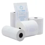 Hőpapír 57 mm széles, 27fm hosszú, cséve 12mm, 10 tekercs/csomag, ( 57/50 ) BPA mentes Bluering®