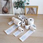 Hőpapír 57 mm széles, 42fm hosszú, cséve 12mm, 10 tekercs/csomag, ( 57/60 ) BPA mentes Bluering®