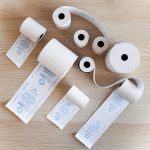 Hőpapír 80 mm széles, 17fm hosszú, cséve 12mm, 10 tekercs/csomag, ( 80/40 ) BPA mentes Bluering®